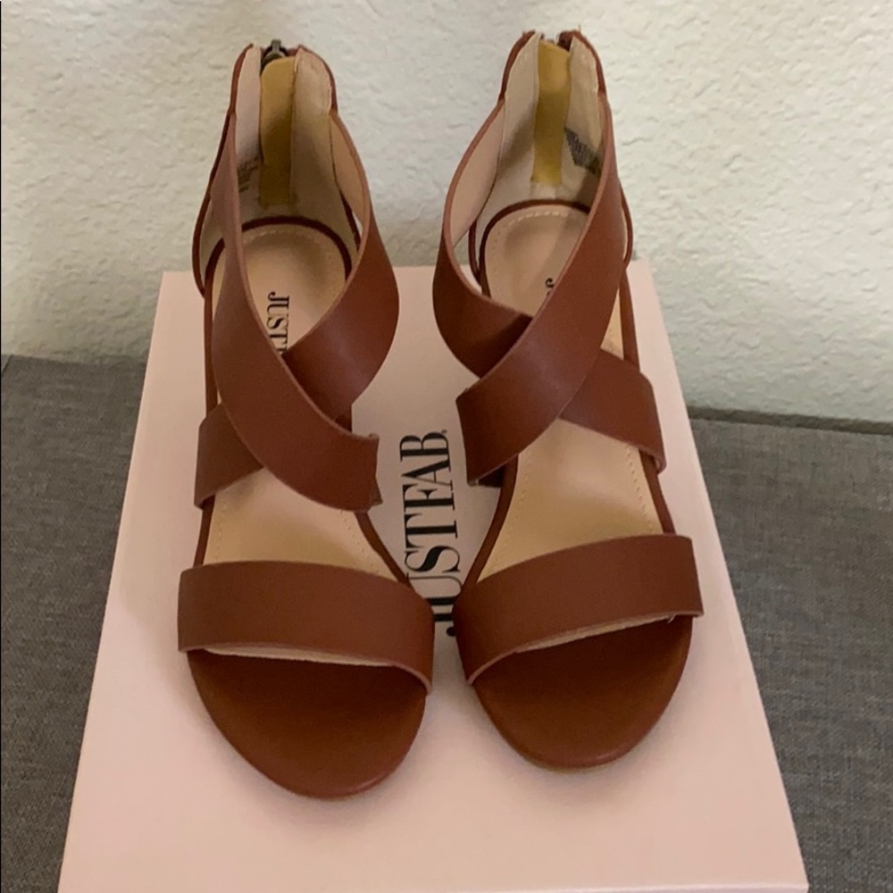 JustFab wedges